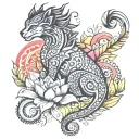 rajveer priyanka tattoo design idea