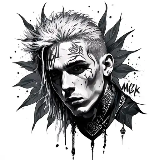 MGK tattoo design idea