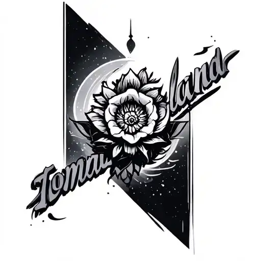 Tomorrowland tattoo design idea