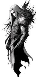 sephiroth final fantasy 7 tattoo design idea