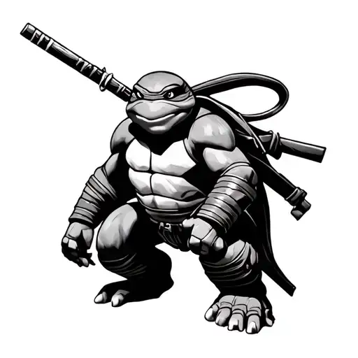 Ninja Turtle tattoo design idea