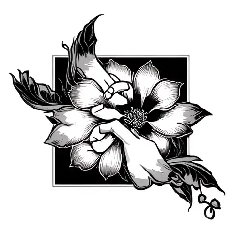 Japanese tattoo symbolizing friendship tattoo design idea