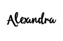 "Alexandra " tattoo design idea