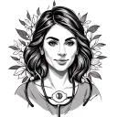 nurse mom mental health awareness tattoo design idea