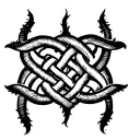 Witches Knot tattoo design idea