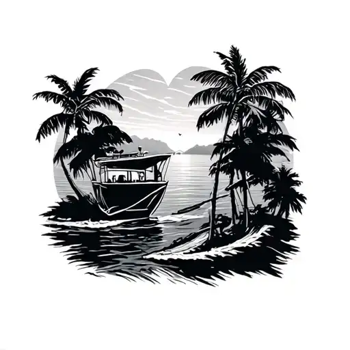 love of travel and creating memories tattoo design idea