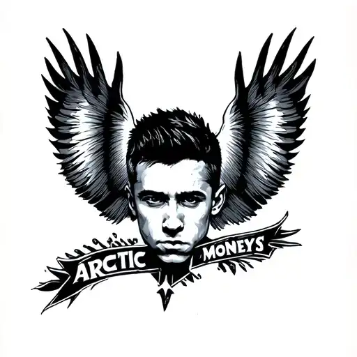Arctic Monkeys tattoo design idea