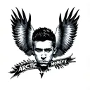 Arctic Monkeys tattoo design idea