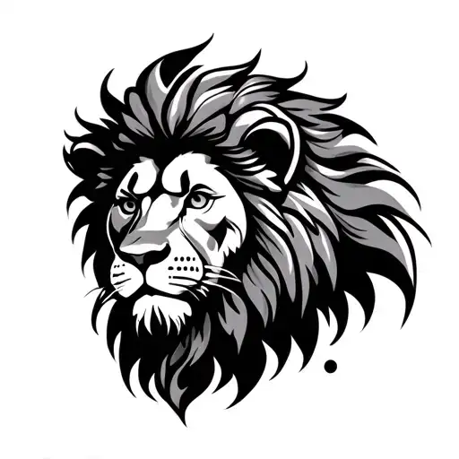 Sikh Lion tattoo design idea