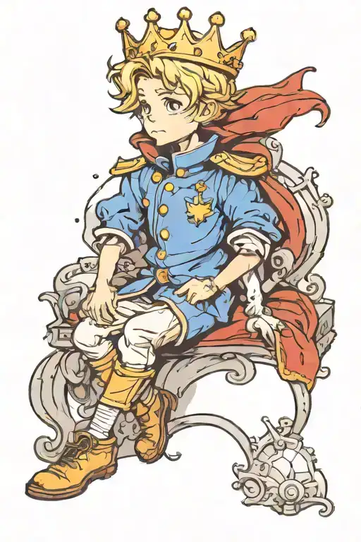 Little Prince tattoo design idea