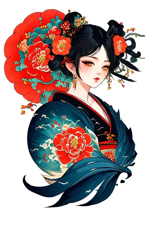 tatouage univers anime character tattoo design idea