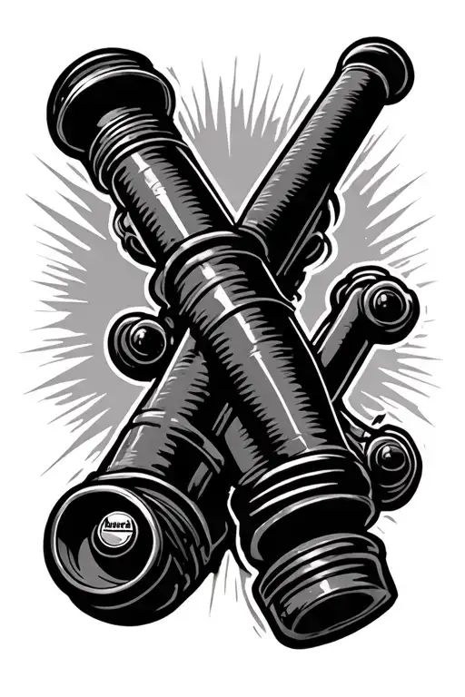 Arsenal FC cannon emblem tattoo design idea