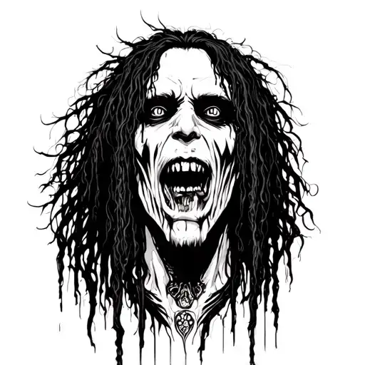 Korn tattoo design idea