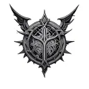 oblivion gate emblem elder scrolls oblivion tattoo design idea