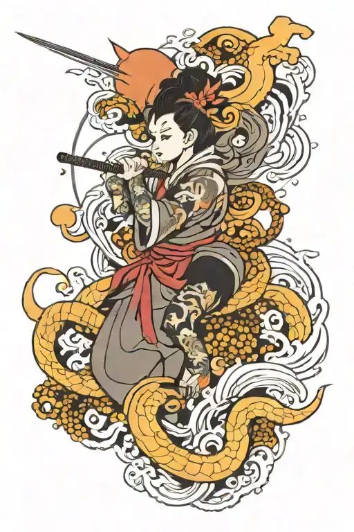 Andy, Saggitarius, Nonbinary, Miami tattoo design idea