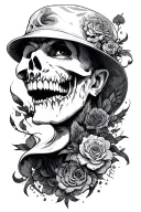 risk taker tattoo design idea