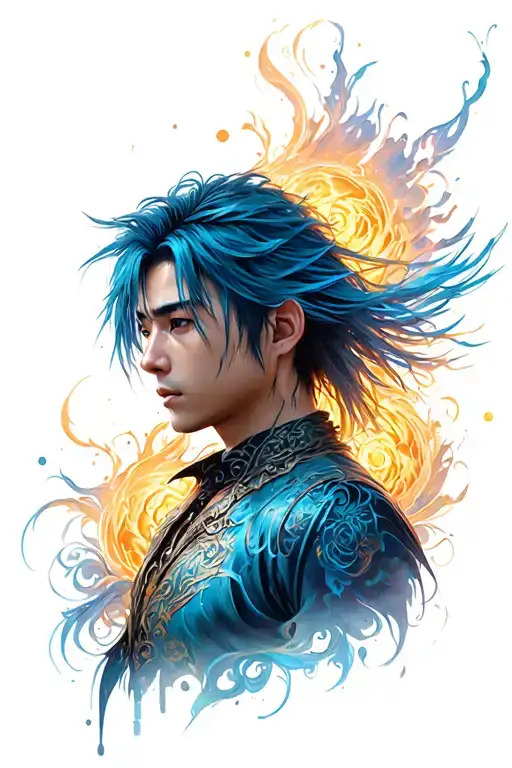 final fantasy x tattoo design idea