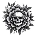 bless tattoo design idea