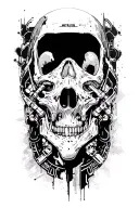 Metro 2033 tattoo design idea