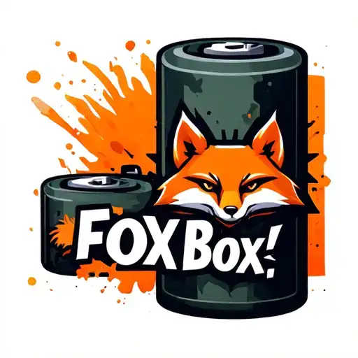 "Fox Box" "Fox Box" mobile battery logo for the military tattoo design idea