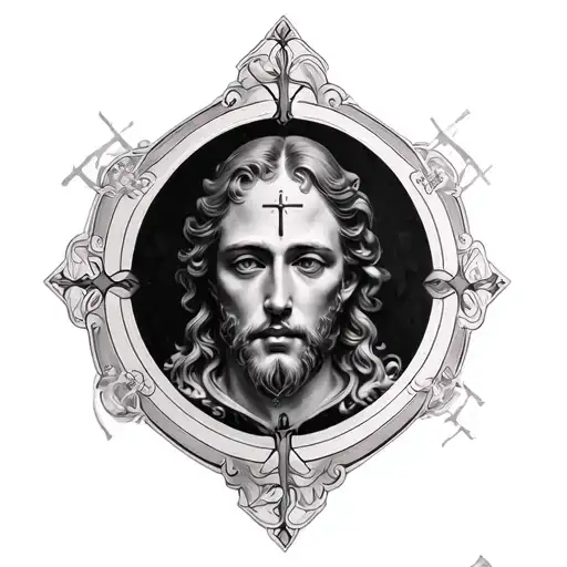 chrism tattoo design idea