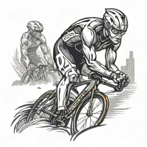 Ironman triathlon Florida triathlete tattoo design idea