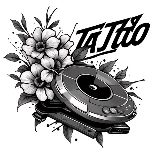 Cdj tattoo design idea
