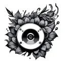 Cdj tattoo design idea