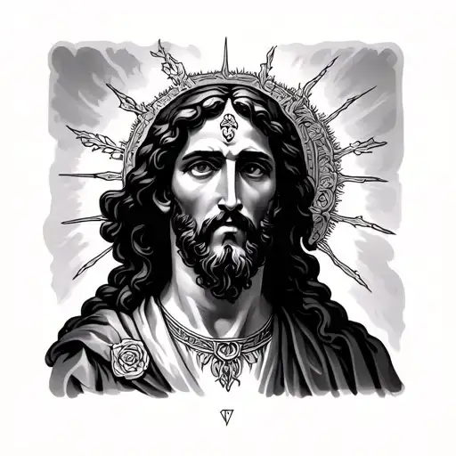 Saint Jude tattoo design idea