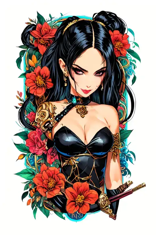 Nico Robin tattoo design idea