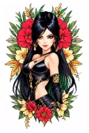 Nico Robin tattoo design idea