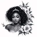 Oshun tattoo design idea