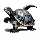genbu shellback turtle tattoo design idea