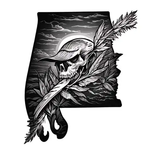 Alabama tattoo design idea