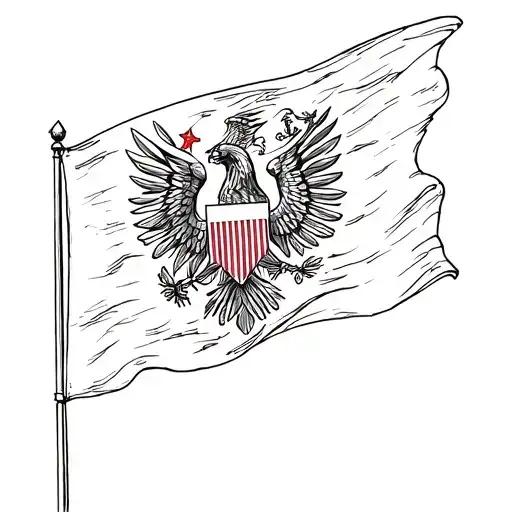 Homeland, flag, Russia. tattoo design idea