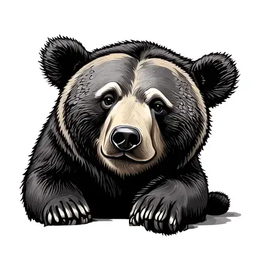Mama Bear tattoo design idea