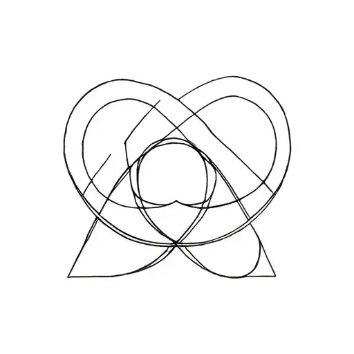 Astrological sign Aries Aquarius and Gemini tattoo design idea