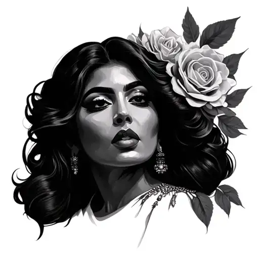 Rekha tattoo design idea