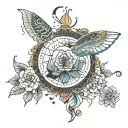 coldplay creation tattoo design idea