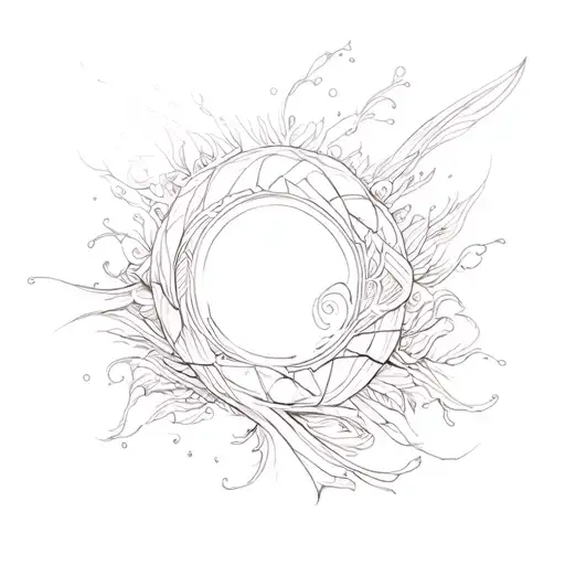 100 in 3D tattoo design idea