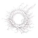 100 in 3D tattoo design idea
