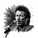 Bruce Springsteen tattoo design idea
