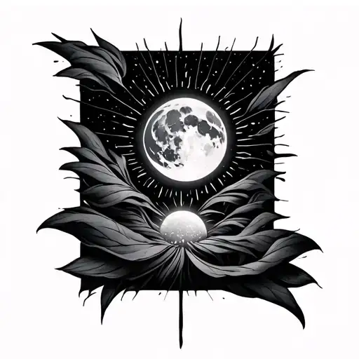 Three things cannot be hidden for a long time: the sun, the moon and the truth. tattoo design idea