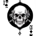Lifes A Gamble tattoo design idea