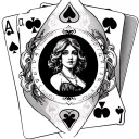 Lifes A Gamble tattoo design idea