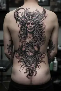 hecate+magic tattoo design idea