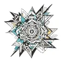 tribal watercolor tattoo tattoo design idea