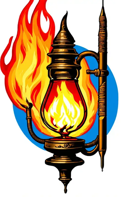 "Firelight Tattoo & Piercing" "Firelight Tattoo & Piercing" "Firelight Tattoo & Piercing" "Firelight Tattoo & Piercing" "Firelight Tattoo & Piercing" oil lamp with tattoo needle tattoo design idea
