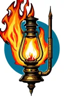 "Firelight Tattoo & Piercing" "Firelight Tattoo & Piercing" "Firelight Tattoo & Piercing" "Firelight Tattoo & Piercing" "Firelight Tattoo & Piercing" oil lamp with tattoo needle tattoo design idea