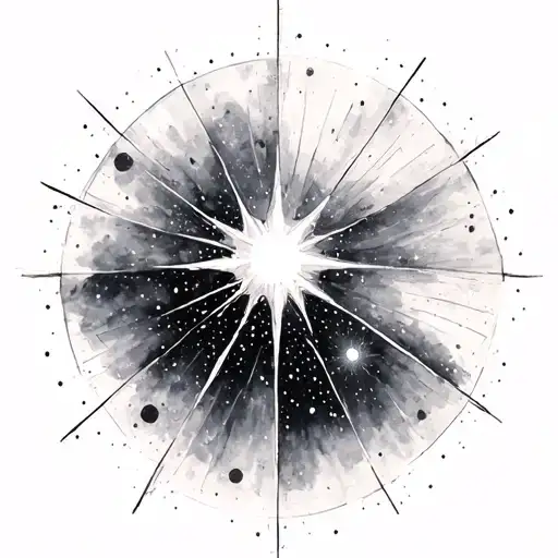 Pleiades tattoo design idea